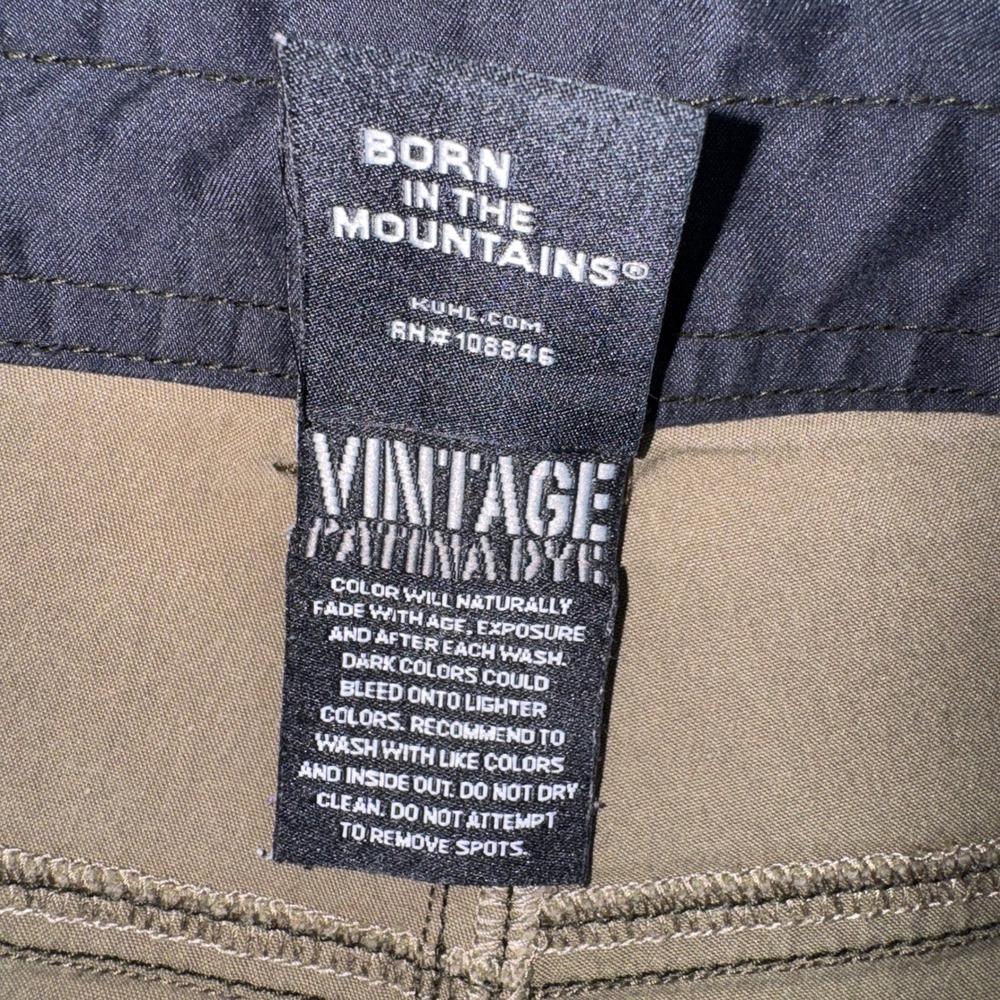 Kuhl Revolvr Pants Mens 40x30 Brown Uberkuhl Stretch Hiking Outdoor Cargo Pants - Picture 5 of 16